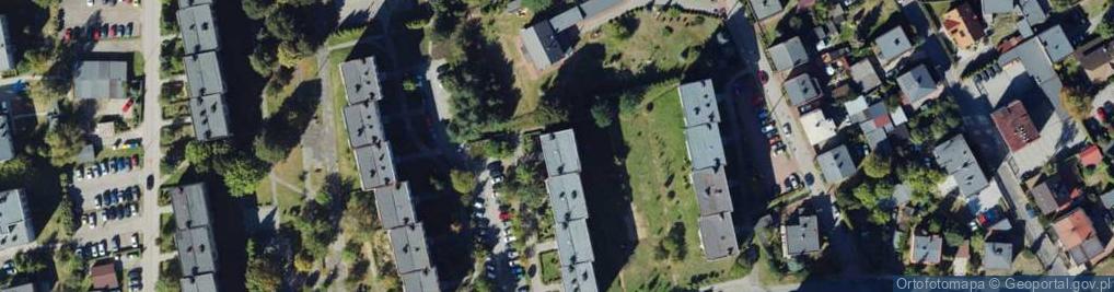 Zdjęcie satelitarne Międzynarodowa Pomoc Drogowa Bomobil Nazwa Skrócona: MPD Bomobil Bogdan Skulich