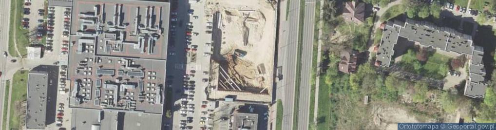 Zdjęcie satelitarne Międzynarodowy Port Lotniczy Lublin Niedźwiada