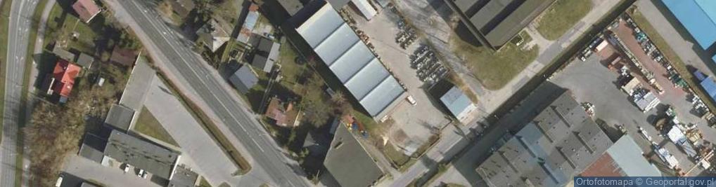 Zdjęcie satelitarne Międzywojewódzka Usługowa Spółdzielnia Inwalidów