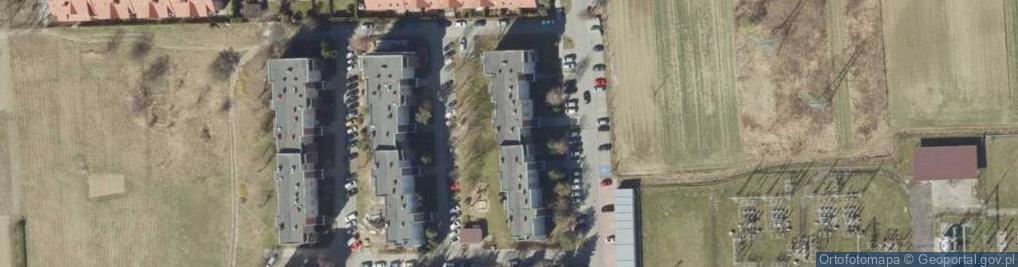 Zdjęcie satelitarne Międzyzakładowa Spółdzielnia Mieszkaniowa Budowlanych