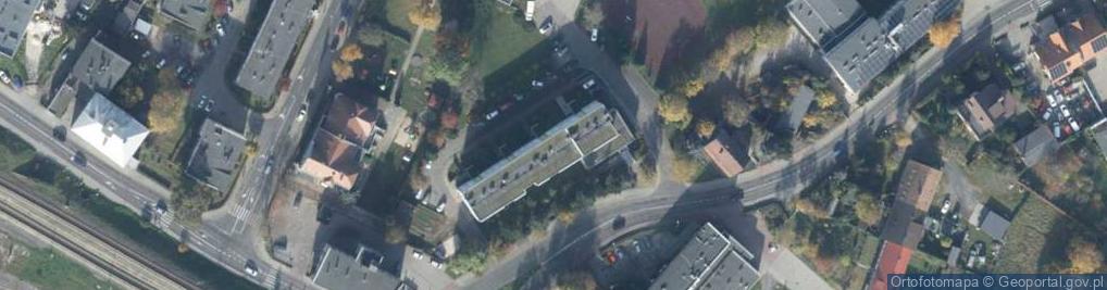 Zdjęcie satelitarne Międzyzakładowa Spółdzielnia Mieszkaniowa w Żarach