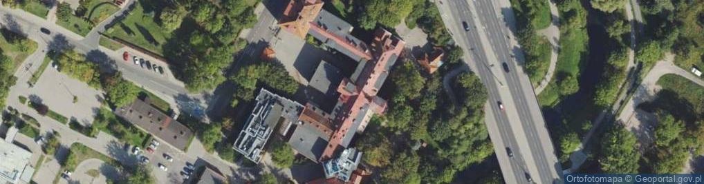 Zdjęcie satelitarne Międzyzakładowy Związek Zawodowy Pracowników Miejskiego Szpitala Zespolonego i Przychodni Specjalistycznej w Olsztynie