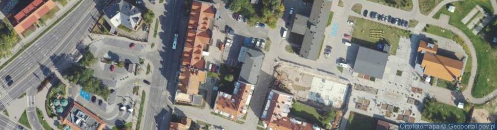 Zdjęcie satelitarne Miejska Administracja Budynków Komunalnych w Olsztynie