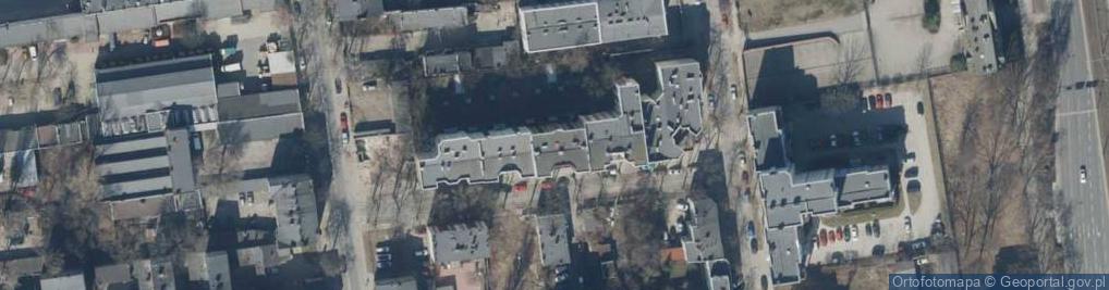 Zdjęcie satelitarne Miejska Spółdzielnia Mieszkaniowa