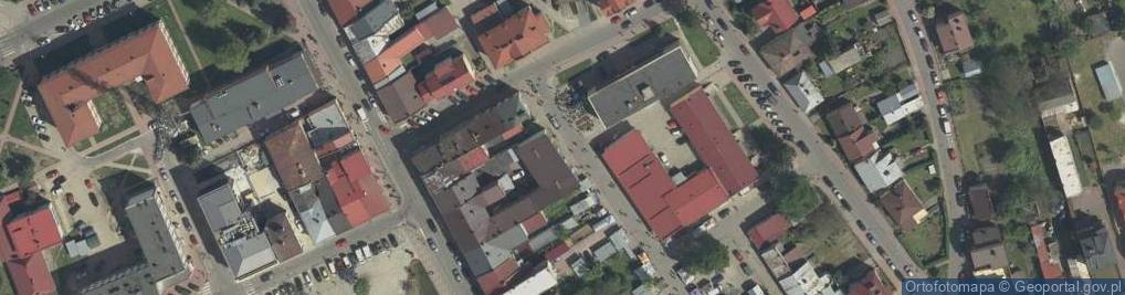 Zdjęcie satelitarne Miejska Spółdzielnia Samopomoc Chłopska w Lubaczowie