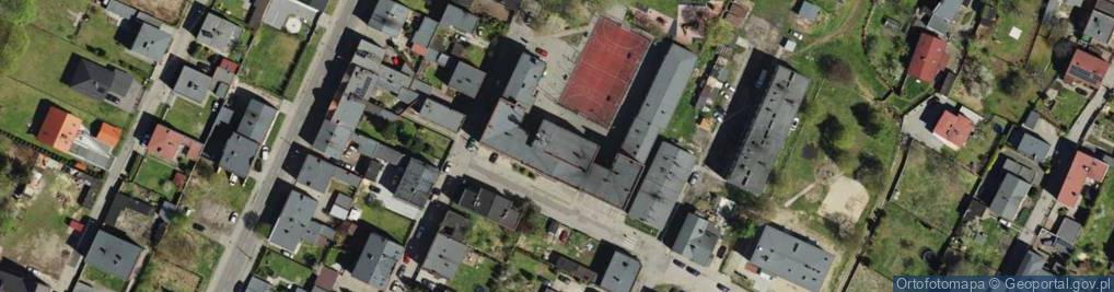 Zdjęcie satelitarne Miejska Szkoła Podstawowa nr 12 im Jana Demarczyka