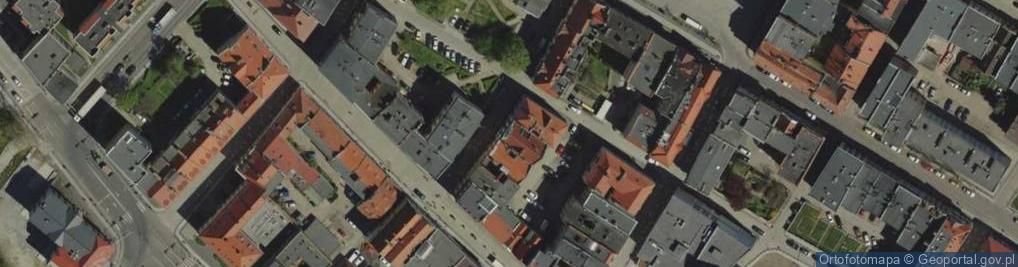 Zdjęcie satelitarne Miejski Ośrodek Pomocy Społecznej w Brzegu