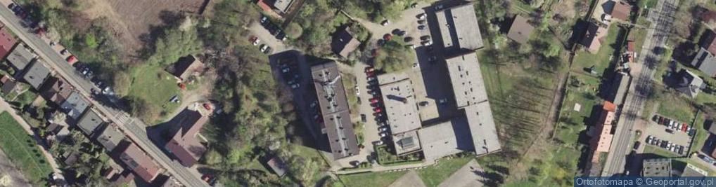 Zdjęcie satelitarne Miejski Ośrodek Pomocy Społecznej w Jaworznie