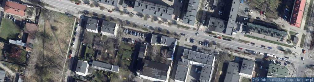 Zdjęcie satelitarne Miejski Ośrodek Pomocy Społecznej w Zgierzu
