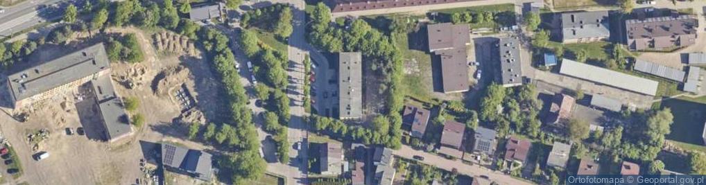 Zdjęcie satelitarne Miejski Ośrodek Pomocy Społecznej