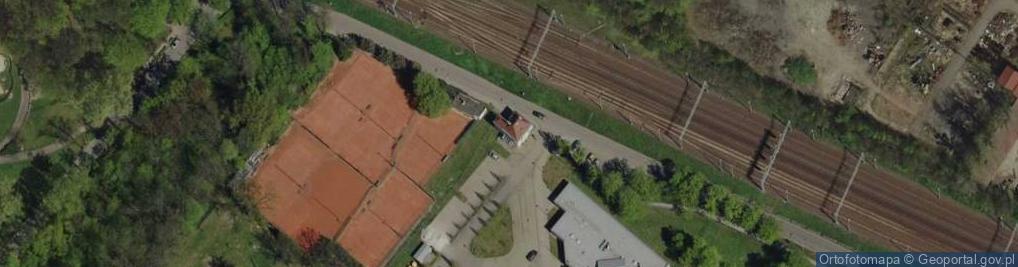 Zdjęcie satelitarne Miejski Ośrodek Sportu i Rekreacji w Brzegu