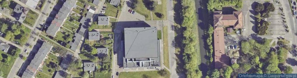 Zdjęcie satelitarne Miejski Ośrodek Sportu i Rekreacji w Czeladzi