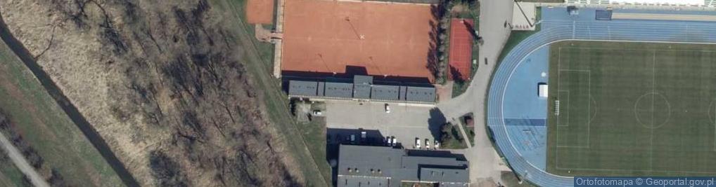 Zdjęcie satelitarne Miejski Ośrodek Sportu i Rekreacji w Sieradzu