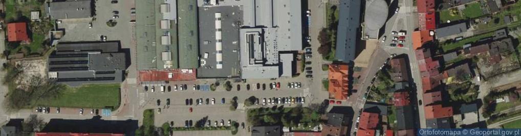 Zdjęcie satelitarne Miejski Ośrodek Sportu i Rekreacji w Żywcu