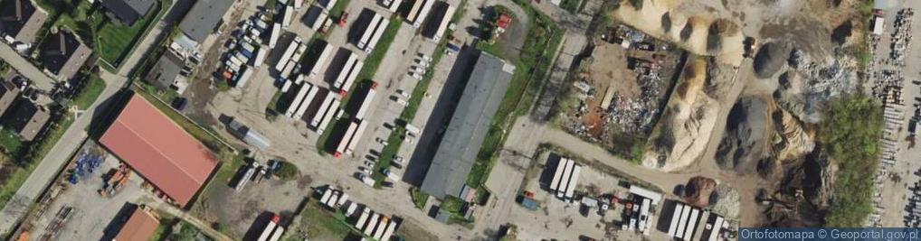 Zdjęcie satelitarne Miejski Zakład Usług Komunalnych w Sosnowcu