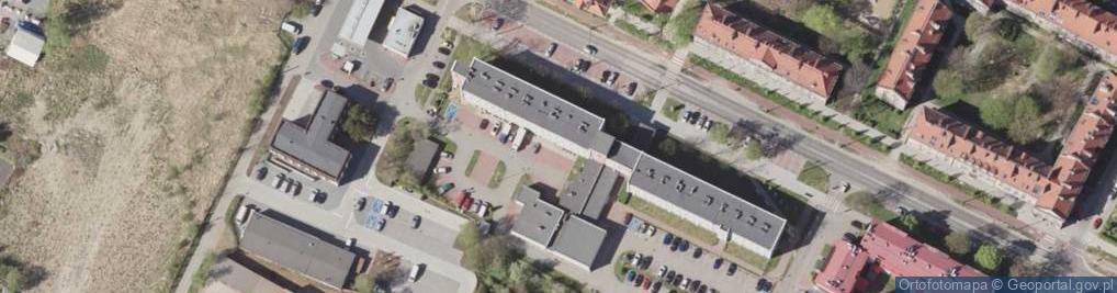 Zdjęcie satelitarne Miejski Zarząd Ulic i Mostów w Tychach