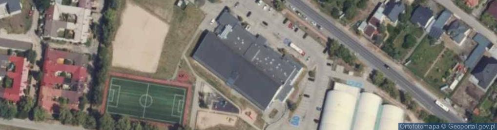 Zdjęcie satelitarne Miejski Zespół Basenowo Rekreacyjny