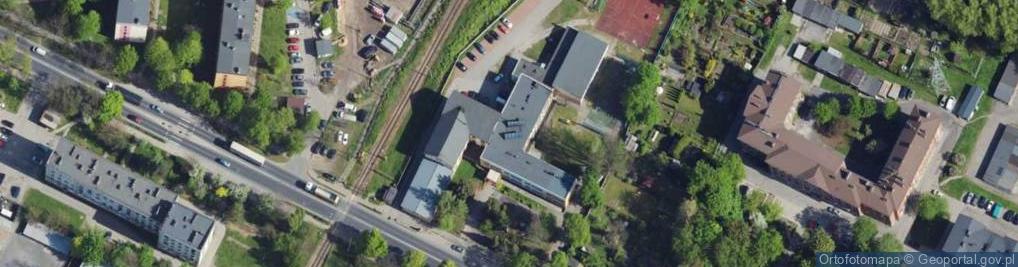 Zdjęcie satelitarne Miejski Zespół Obsługi Ekonomiczno Administracyjnej Szkół w Zawierciu