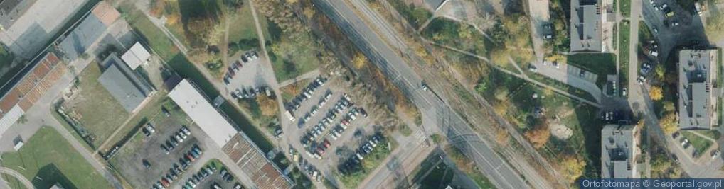 Zdjęcie satelitarne Miejskie Przedsiębiorstwo Komunikacyjne w Częstochowie