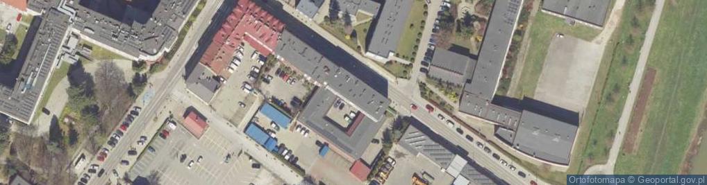 Zdjęcie satelitarne Miejskie Przedsiębiorstwo Wodociągów i Kanalizacji