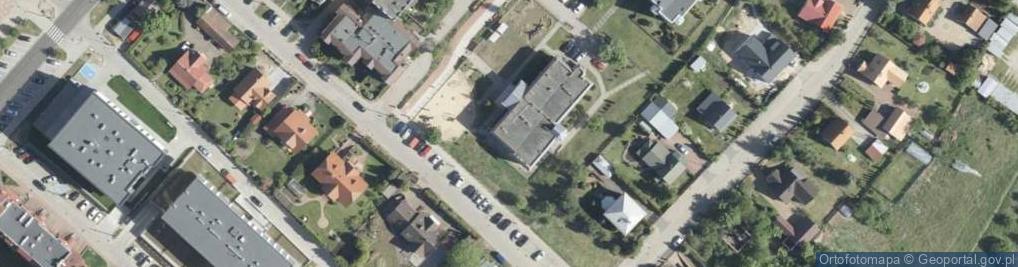 Zdjęcie satelitarne Miejskie Przedszkole Bajka w Ełku