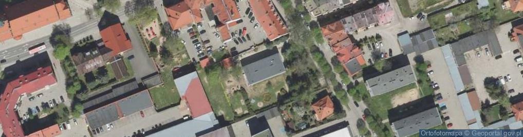 Zdjęcie satelitarne Miejskie Przedszkole Niezapominajka w Ełku