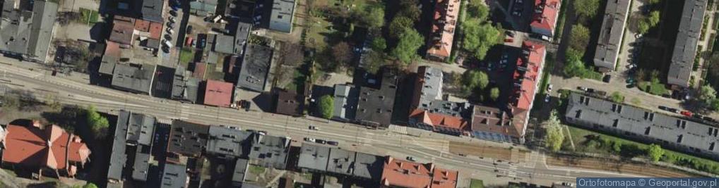 Zdjęcie satelitarne Miejskie Przedszkole nr 56 w Katowicach