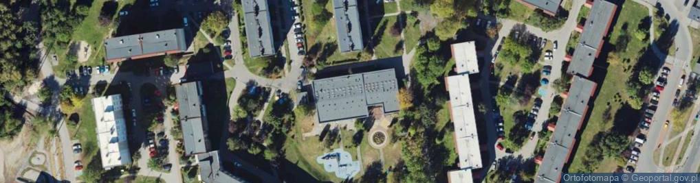Zdjęcie satelitarne Miejskie Przedszkole nr 85 w Katowicach