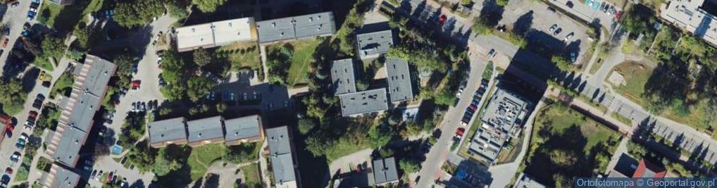 Zdjęcie satelitarne Miejskie Przedszkole nr 94 w Katowicach