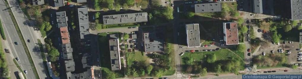 Zdjęcie satelitarne Miejskie Przedszkole nr 95 w Katowicach