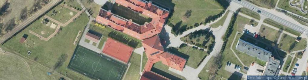 Zdjęcie satelitarne Miejskie Przedszkole w Białej Piskiej