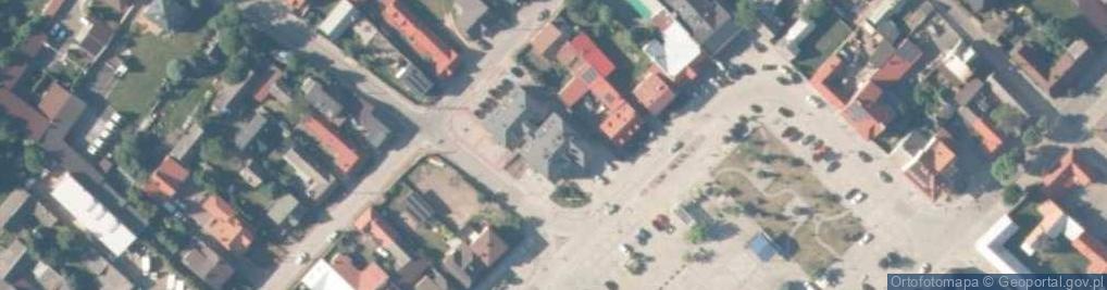 Zdjęcie satelitarne Miejsko Gminny Ośrodek Pomocy Społecznej w Daleszycach