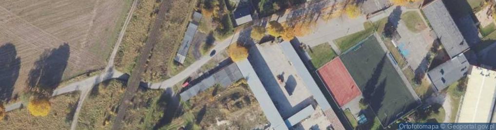 Zdjęcie satelitarne Miejsko Gminny Ośrodek Pomocy Społecznej w Okonku