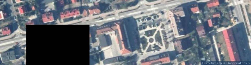 Zdjęcie satelitarne Miejsko Gminny Ośrodek Pomocy Społecznej w Pasłęku