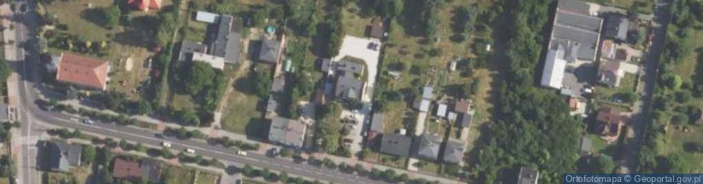 Zdjęcie satelitarne Miejsko Gminny Ośrodek Pomocy Społecznej w Zelowie