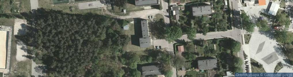 Zdjęcie satelitarne Miejsko Gminny Ośrodek Pomocy Społecznej