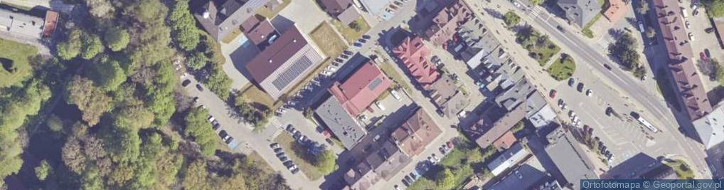 Zdjęcie satelitarne Miejsko Gminny Ośrodek Pomocy Społecznej