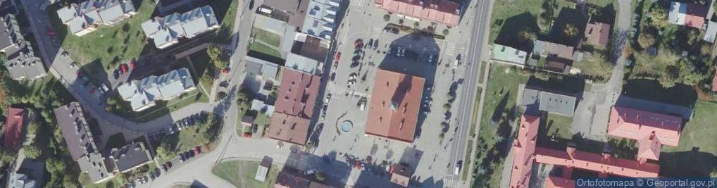 Zdjęcie satelitarne Miejsko Gminny Ośrodek Pomocy Społecznej
