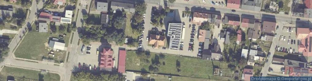 Zdjęcie satelitarne Miejsko Gminny Ośrodek Pomocy Społecznej