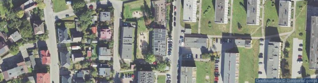 Zdjęcie satelitarne Miejsko Gminny Ośrodek Pomocy Społecznej