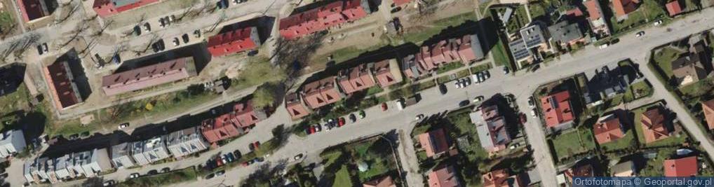 Zdjęcie satelitarne Mieszkaniowa Spółdzielnia Młodzieżowa Maluch
