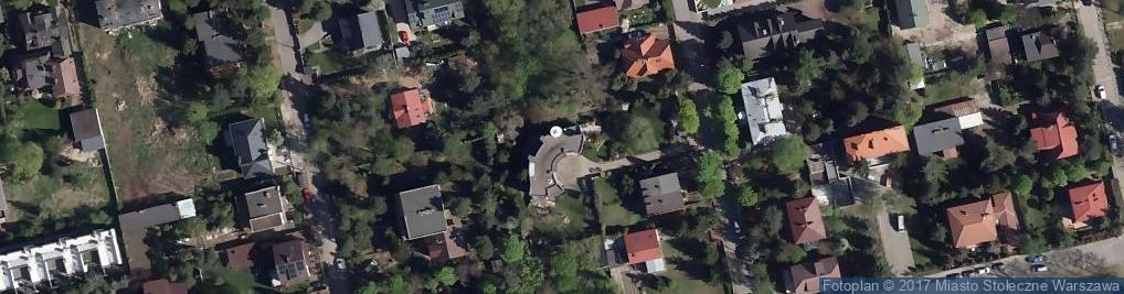 Zdjęcie satelitarne Mięta Morris Architektura Wnętrz Agata Knorowska