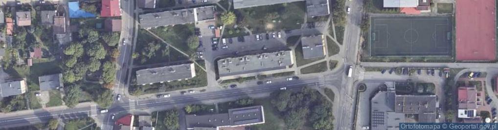 Zdjęcie satelitarne Mik Krzysztof Herka Przedsiębiorstwo Handlowo-Usługowe