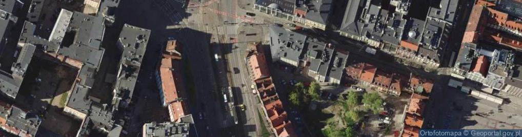 Zdjęcie satelitarne Mila ZB., Wrocław
