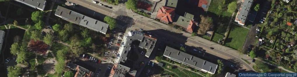 Zdjęcie satelitarne Miller w., Wrocław