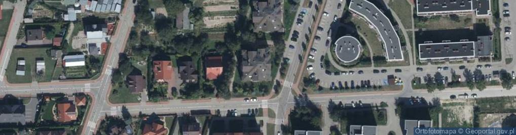 Zdjęcie satelitarne Milo Ł Domański A Przybyła