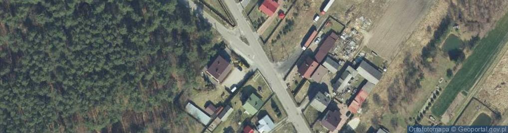 Zdjęcie satelitarne Milten Turystyczna - Noclegi w Łukowie