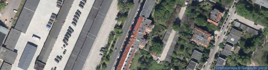 Zdjęcie satelitarne Miluk G., Wrocław
