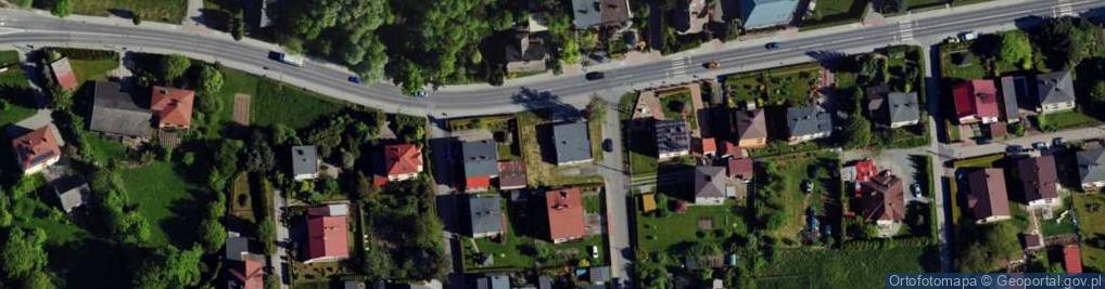 Zdjęcie satelitarne Mini Delikatesy Bożena Duraj Bożena