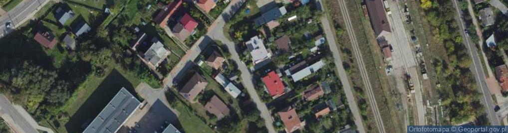 Zdjęcie satelitarne Mirosław Jerzy Iwaniuk Biuro Projektów i Usług Budowlanych